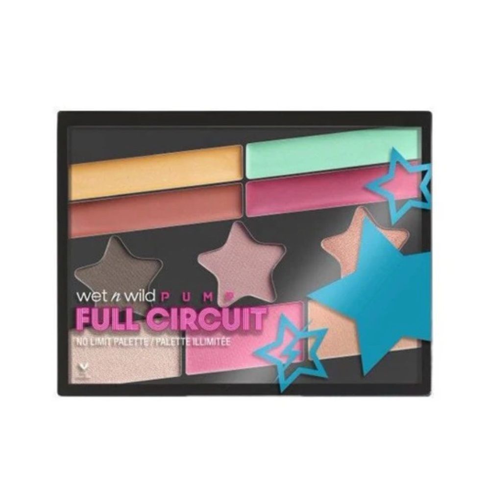 Wet n Wild Pump Full Circuit Eyeshadow Palette - Bold Multicolor